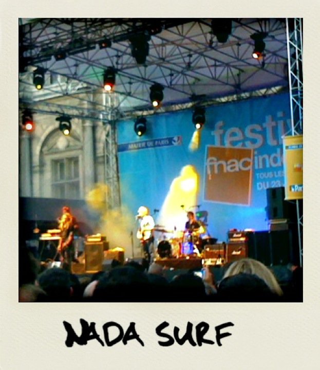 Nada Surf @ l'Hôtel de ville (Festival Fnac Indétendances)