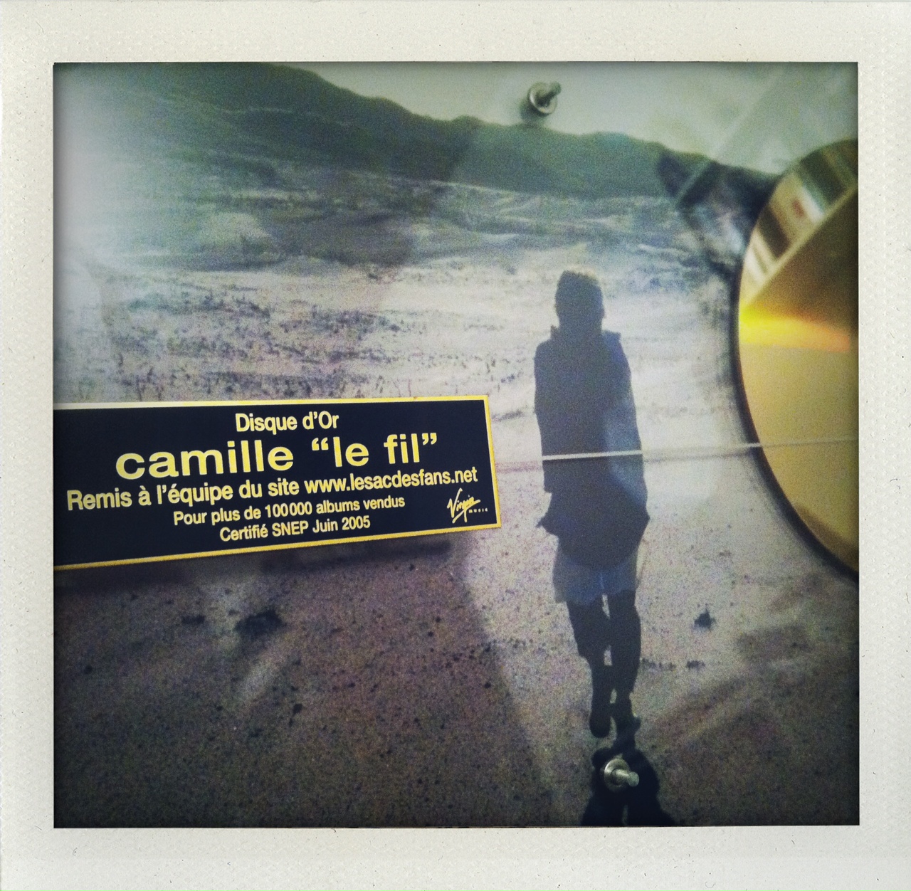 Disque d'or - Camille - Le Fil