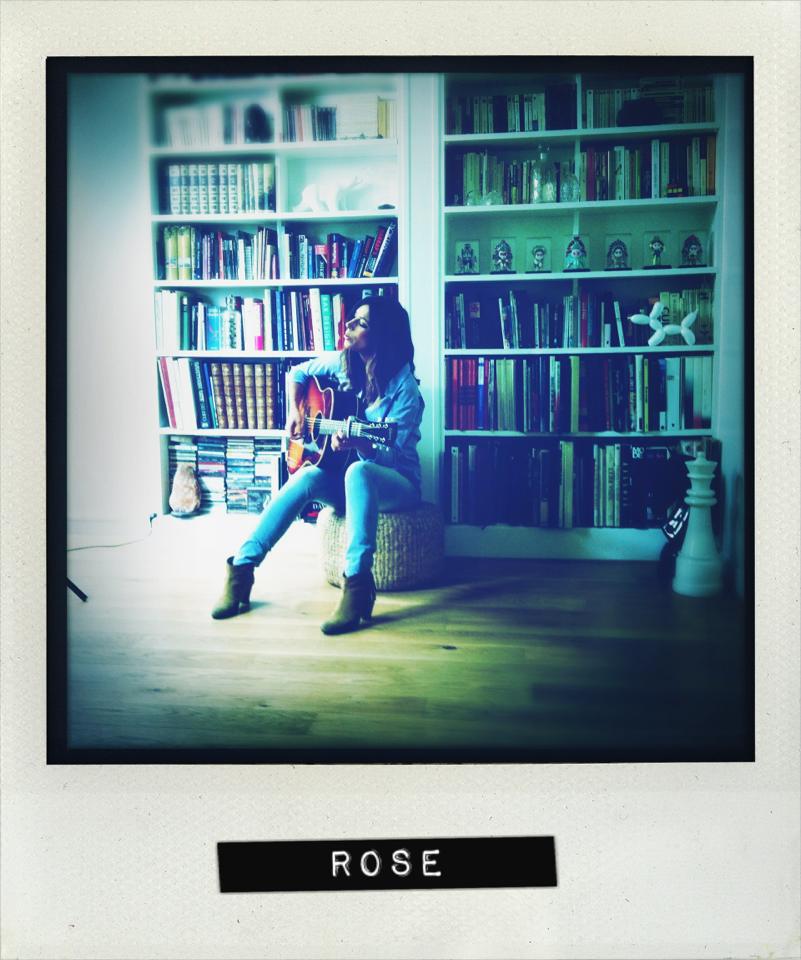 Rose @ tournage de clip