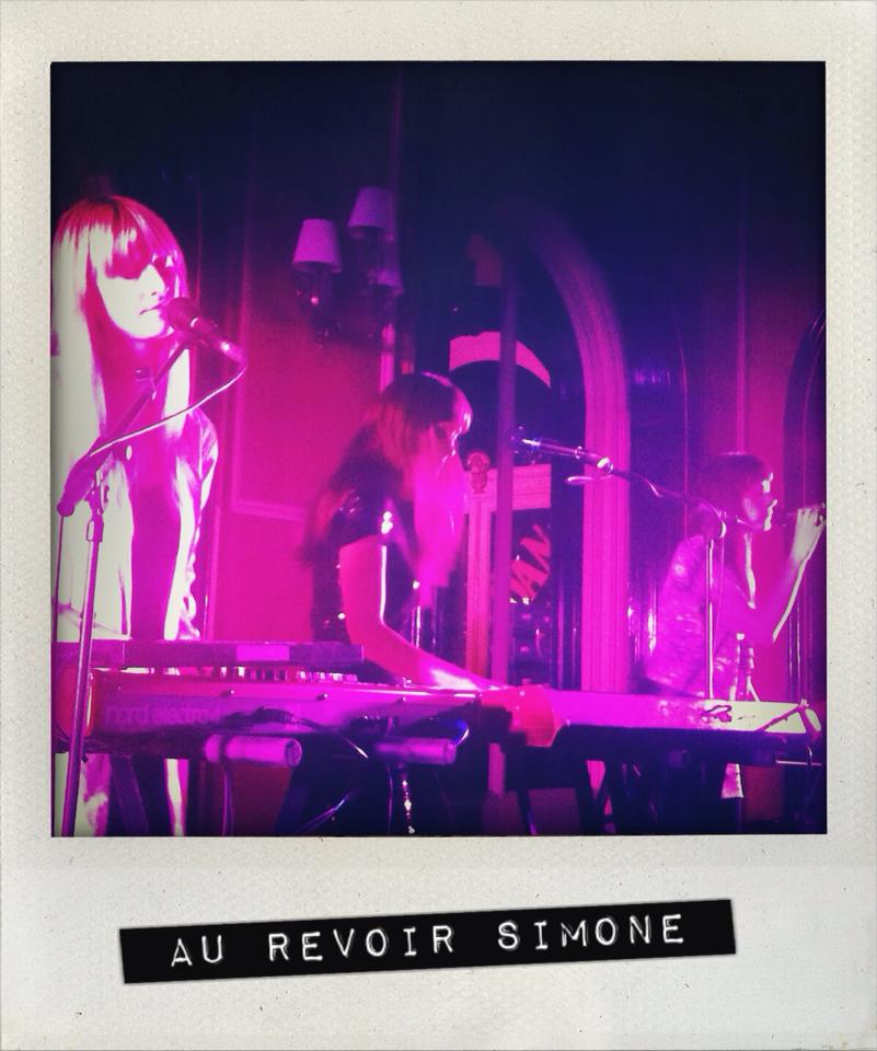 Au Revoir Simone @ Suite N°7 - Hôtel Concorde Opéra